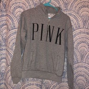 Pink Brand Quarter zip